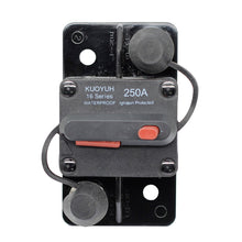 Load image into Gallery viewer, KUOYUH 250A 16F Series WATERPROOF Ignition Protected Circuit Breaker 48/32/24VDC
