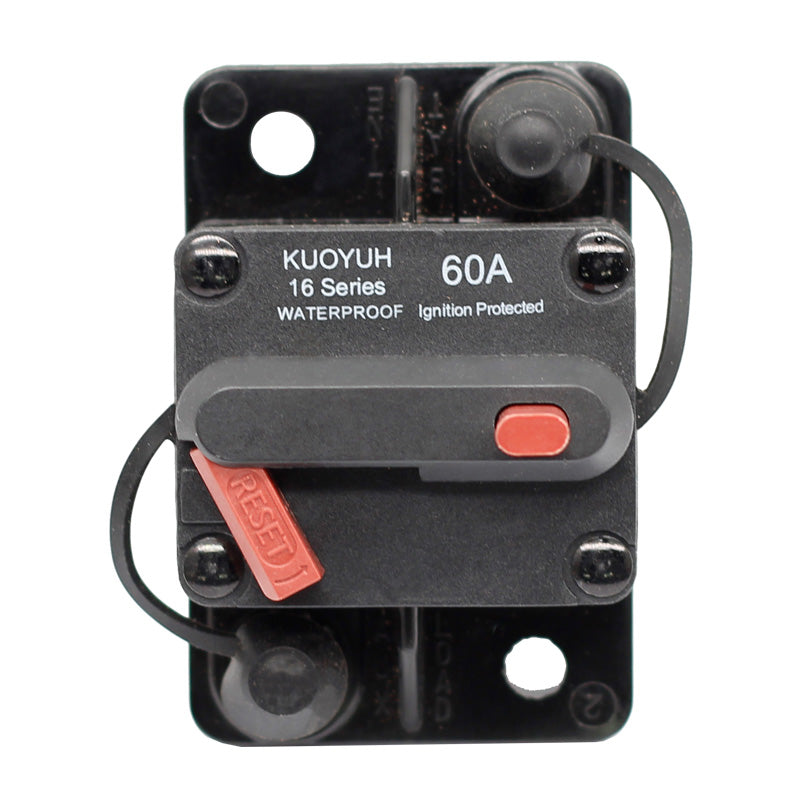 KUOYUH 70A 16F Series WATERPROOF Ignition Protected Circuit Breaker 48/32/24VDC