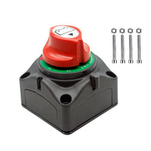 Load image into Gallery viewer, 12- 48V marine boat car bus main heavy duty dual battery isolator disconnect switch
