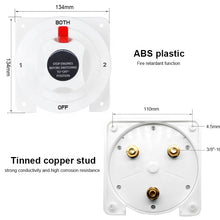 Load image into Gallery viewer, 24v Caravan Yacht Rv Marine 4 Position Battery Switch
