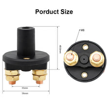 Load image into Gallery viewer, 60V Battery Kill Switch Isolator Cut OFF Power for Marine Car Boat RV On Off Battery Master Switch
