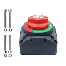 Load image into Gallery viewer, Marine 600A Heavy-duty battery switch Truck yacht 1-2-both-off 4 Position Automotive Cut off switch
